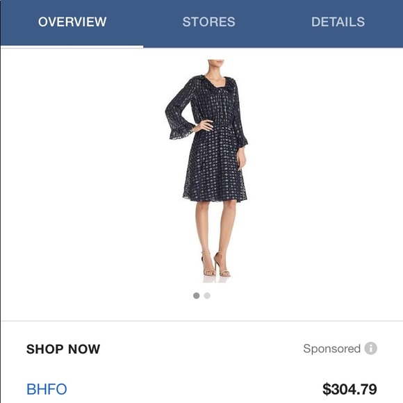 Tory Burch brand new dress size 2-4 - Picture 2 of 2